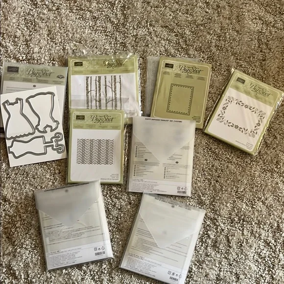 Sizzix for Stampin up Die Cut Set. New and used sets. - Picture 1 of 9